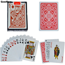 Load image into Gallery viewer, 100% PVC Poker Cards Waterproof Texas Hold'em Playing Cards Black Jack Plastic Game Card Poker Game Board Game Card Dropship 1Pc