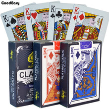 Load image into Gallery viewer, 100% PVC Poker Cards Waterproof Texas Hold'em Playing Cards Black Jack Plastic Game Card Poker Game Board Game Card Dropship 1Pc
