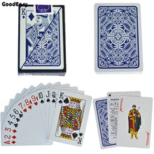 Load image into Gallery viewer, 100% PVC Poker Cards Waterproof Texas Hold'em Playing Cards Black Jack Plastic Game Card Poker Game Board Game Card Dropship 1Pc
