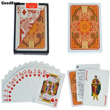 Load image into Gallery viewer, 100% PVC Poker Cards Waterproof Texas Hold'em Playing Cards Black Jack Plastic Game Card Poker Game Board Game Card Dropship 1Pc
