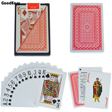 Load image into Gallery viewer, 100% PVC Poker Cards Waterproof Texas Hold'em Playing Cards Black Jack Plastic Game Card Poker Game Board Game Card Dropship 1Pc
