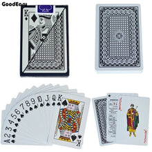 Load image into Gallery viewer, 100% PVC Poker Cards Waterproof Texas Hold'em Playing Cards Black Jack Plastic Game Card Poker Game Board Game Card Dropship 1Pc
