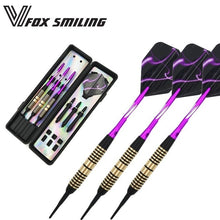 Load image into Gallery viewer, Professional Electronic Soft Tip Darts 18g Darts With Aluminum Alloy Shaft Purple Color
