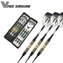 Load image into Gallery viewer, Professional Electronic Soft Tip Darts 18g Darts With Aluminum Alloy Shaft Purple Color
