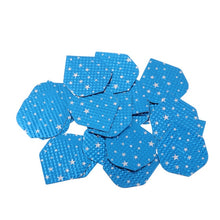 Load image into Gallery viewer, MagiDeal 20pcs Dart Flights Standard Geometric Patterns Darts Flights Protectors for Steel / Soft Tip DIY Darts Accessories
